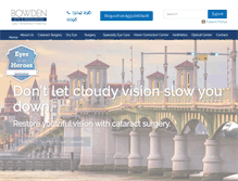 Tablet Screenshot of bowdeneye.com